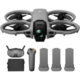 DJI Avata 360 Motion Fly More Combo, 360° Drone With 1-Inch 8K 360° Imaging, 360° Camera Drone With Propeller Guard. Includes Goggles N3 and RC Motion 3 for Intuitive Motion Control and Easy ACRO
