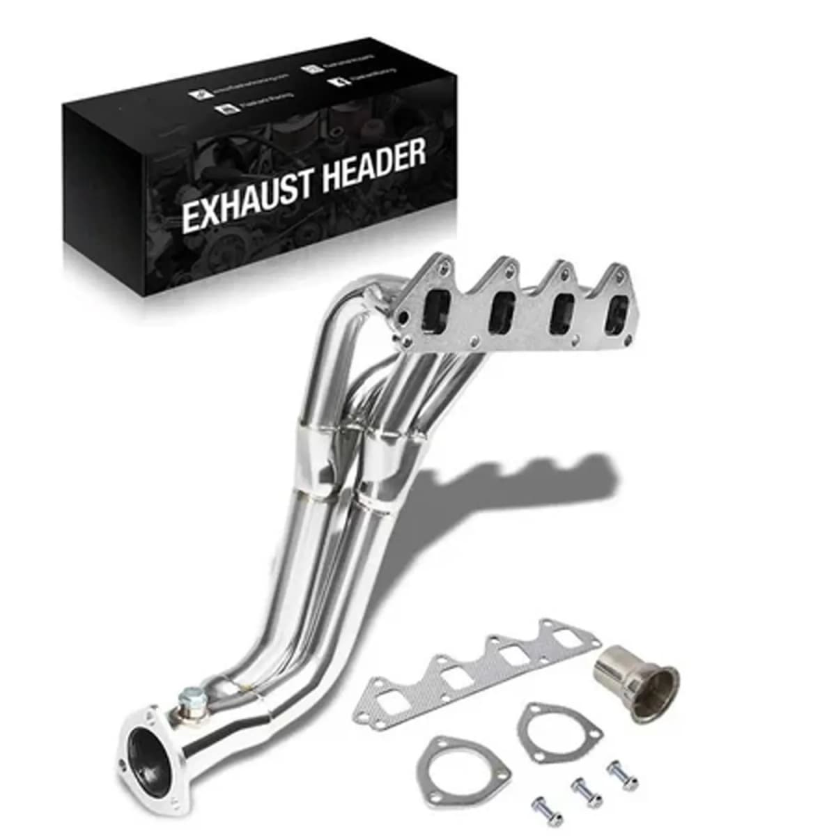 Stainless Steel Exhaust Header for 1986-1996 Suzuki Samurai/Sidekick Geo Tracker 1.3L/1.6L L4