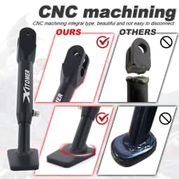 Motorcycle Adjustable Kickstand Side Stand M1000RR 2020-2025 S1000RR 2018-2025 M1000R 2022-2025 S1000R 2021-2024 2025 For BMW