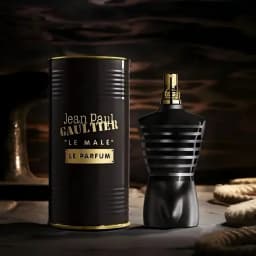 Le Male Le Parfum - Amber Woody Eau De Parfum Intense for Men Fragrance - 4.2oz