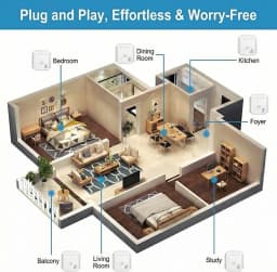 1PCS New Upgraded WIFI Wireless Signal Booster Range Repeater 300Mbps 2.4GHz Stable Wall-Penetrating Network Coverage Mini WiFi Amplifier Signal Extender With Repeater AP Mode Ethernet Port