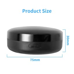 YFK Tuya WiFi Universal IR Remote Controller Smart Infrared Hub Voice Control Alexa Google Home APP Remote Control TV Air Conditioner Fan All IR Household Appliances Smart Home Automation