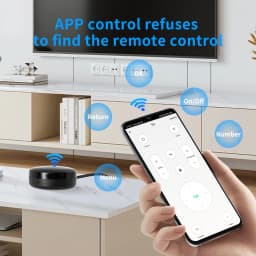 YFK Tuya WiFi Universal IR Remote Controller Smart Infrared Hub Voice Control Alexa Google Home APP Remote Control TV Air Conditioner Fan All IR Household Appliances Smart Home Automation