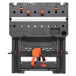 Folding Workbench, 2-in-1 Waterproof Portable Folding Work Table, 31' W × 25' D × 32' H Workbench, Height-Adjustable Work Table