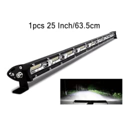 Ultra-thin 20''25'' inch Single Row Led Light Bar Car IP67 Water Proof,12V 24V Led Fog Lamp Led Work Light Car 4x4 Off-road Light For Jeep Truck Trailer