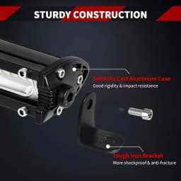 Ultra-thin 20''25'' inch Single Row Led Light Bar Car IP67 Water Proof,12V 24V Led Fog Lamp Led Work Light Car 4x4 Off-road Light For Jeep Truck Trailer