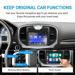 Wireless CarPlay Android Auto Retrofit Kit Decoder Box for 2012-2014 Chrysler 300 Series CarPlay & Android Auto Retrofit Kit