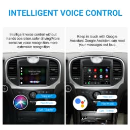 Wireless CarPlay Android Auto Retrofit Kit Decoder Box for 2012-2014 Chrysler 300 Series CarPlay & Android Auto Retrofit Kit