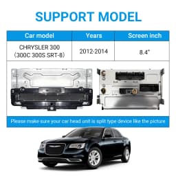 Wireless CarPlay Android Auto Retrofit Kit Decoder Box for 2012-2014 Chrysler 300 Series CarPlay & Android Auto Retrofit Kit