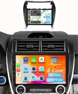 Android 14 Car radio Navigation Multimedia Player For Toyota Camry 7 2012 - 2014 Carplay Auto Stereo