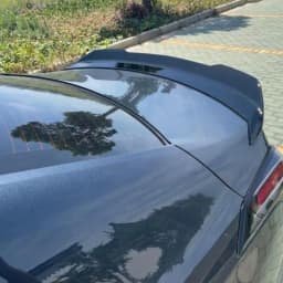 Car Rear Wing Bumper Tail Wing Gloss Black Style For Cadillac CT4 V 2020-2025 High Kick Duckbill Trunk Spoiler Car Trunk Spoiler