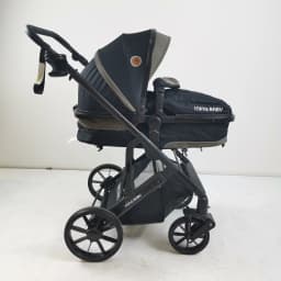 Multi Functional Baby Stroller Lightweight Foldable, Sit and Lie, Reversible Baby Seats with Shock-Absorbent, Essential for Newborn Outings