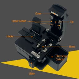 D02 One-Step Fiber Optic Cutter Tool for Precision Cutting Fiber Optics