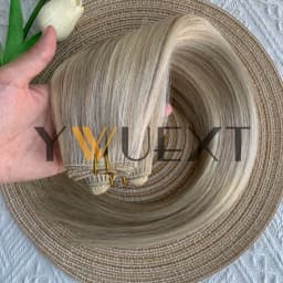 Human Hair Weft Extensions Straight 12"-22" Machine Remy Human Hair Extension 50g/pack Can Curly Hair Weaves for Women