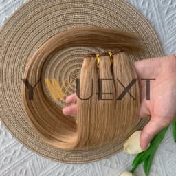 Human Hair Weft Extensions Straight 12"-22" Machine Remy Human Hair Extension 50g/pack Can Curly Hair Weaves for Women