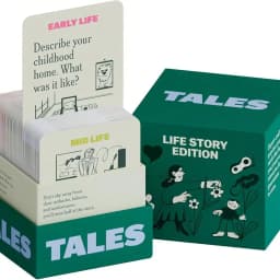 TALES Conversation Starter Cards Set-Family Edition Couples' Edition Life Story Special Edition- Game Night, Road Trips, Dinner Table, Getting To Know You