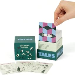 TALES Conversation Starter Cards Set-Family Edition Couples' Edition Life Story Special Edition- Game Night, Road Trips, Dinner Table, Getting To Know You