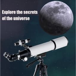 BORWOLF 70500 Professional Astronomical Telescope 375X Monocular 70MM Large-Aperture for Stargazing Bird Watching Moon