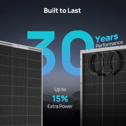 ECO-WORTHY 200W Solar Panel N-Type, 2PCS 100 Watt 12V Solar Panel with 25% Efficiency,200W N-Type 16BB Solar Panels for RV,Marine, Rooftop,Trailer Camper,Farm and Other Off-Grid System