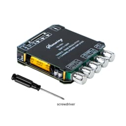 YS-MT21 2.1 Channel Audio Amplifier Board 200W Stereo Subwoofer Module With AUX Input, Treble Bass EQ For DIY Speaker System