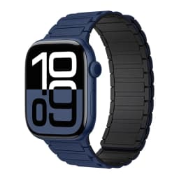 Magnetic Silicone Band for Apple Watch Ultra 3 2 49mm 46mm 42mm 45mm 44mm 40 41mm Strap IWatch Series 11 10 9 8 7 6 SE Bracelet