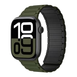 Magnetic Silicone Band for Apple Watch Ultra 3 2 49mm 46mm 42mm 45mm 44mm 40 41mm Strap IWatch Series 11 10 9 8 7 6 SE Bracelet
