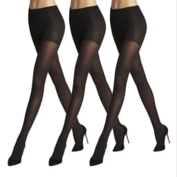 LANJING 20D Thin Women Pantyhose, Nylon High Waist Tummy Control Black Nude Stockings, Reinforced Toe Basic Thin Leggings, Street Style