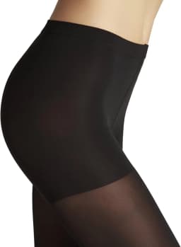 LANJING 20D Thin Women Pantyhose, Nylon High Waist Tummy Control Black Nude Stockings, Reinforced Toe Basic Thin Leggings, Street Style