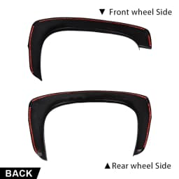 4Pcs Fender Flares Fit for Chevy Silverado Gmc Sierra 1999-2006/Suburban Yukon XL 2000-2006/Avalanche 2002-2006 Factory Style