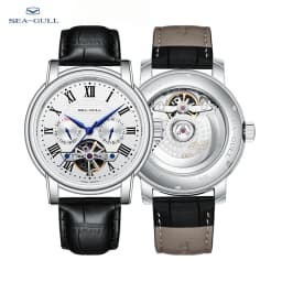 SEAGULL Luxury Watch Business Waterproof Male Clock Date Stainless Steel Mechanical Watch Men Watch reloj hombre 2023 D819.622