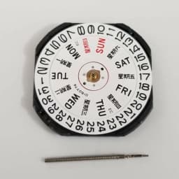 1Pc 26.6mm Quartz Watch Movement For Seiko 7N43A V343 V348 V743 Y143 3 Hands Date Day With Stem Replace Movement Watch Accessory