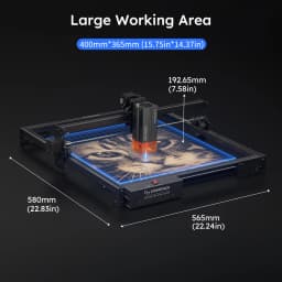 Atomstack A20 Pro V2 Portable Laser Engraver Diy Bluetooth Machine Painted Dog Tag Paper Leather Wooden Plastic Logo CNC Machine