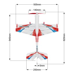 3D Stunt Glider RC Plane Brushless Motor 2.4G Remote Control Aircraft EPP Foam Flight Airplane Toys US Shipping