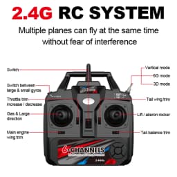3D Stunt Glider RC Plane Brushless Motor 2.4G Remote Control Aircraft EPP Foam Flight Airplane Toys US Shipping