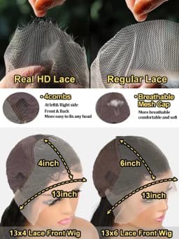 250 Density 30 32 Inch Raw Burmese Body Wave 13x6 Hd Lace Front Human Hair Wigs Pre plucked Glueles Lace Frontal Wig Black Women