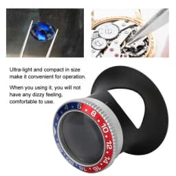 10/20X Optional High Multiplier Watch Magnifier 23.4cm Magnifying Glasses Loupe Jewel Watchmaker Repair Tool