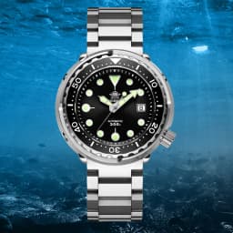 ADDIESDIVE Men's Automatic Mechanical Watch with Sapphire Crystal BGW9 Super Luminous Tuna Diver Watch 300m Business Watches