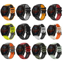 Quick Fit Silicone 22 26mm Strap for Garmin fenix 8 E 7 7X 6 6X Pro 5X 5 Plus Watchband Forerunner 955 965 970 Tactix 8 Bracelet
