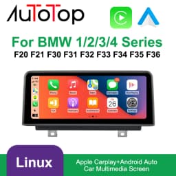 AUTOTOP CarPlay Screen For BMW 1 2 3 4 Series F20 F21 F30 F31 F32 F33 F34 Car Multimedia Player Wireless Carplay Android Auto