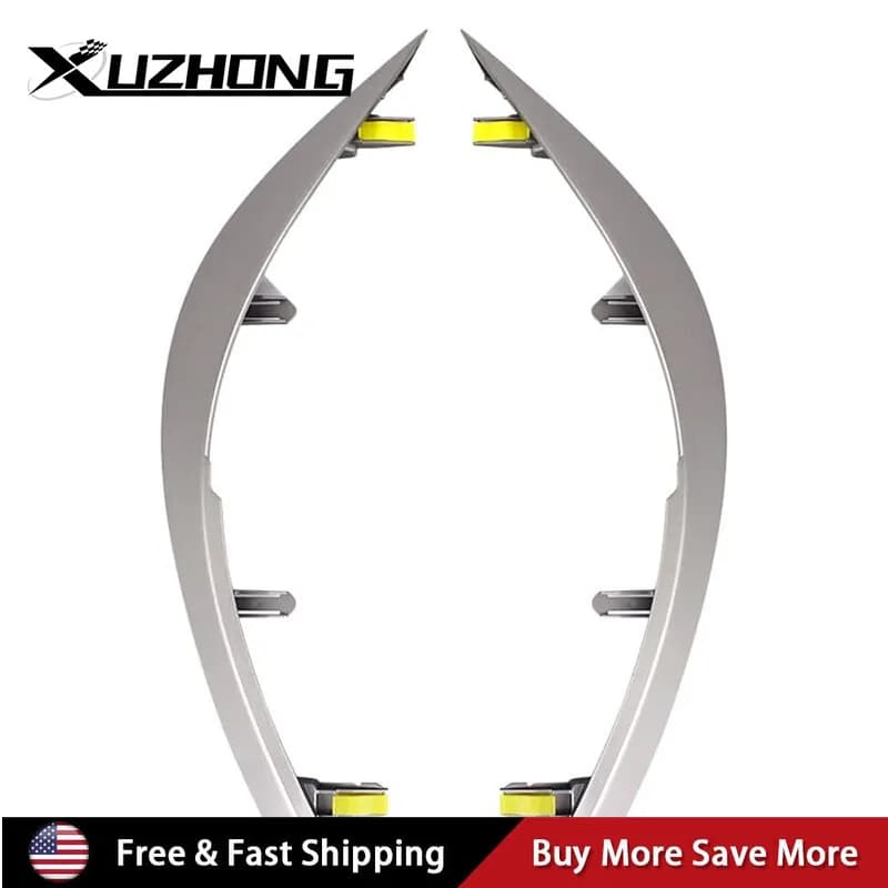 Left+Right For Toyota Corolla 2009-2013 Upper Side Central Dashboard Strip Trim