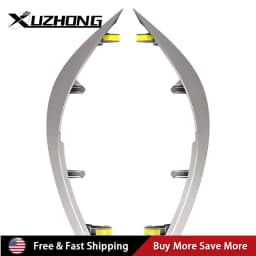 Left+Right For Toyota Corolla 2009-2013 Upper Side Central Dashboard Strip Trim