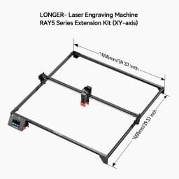 LONGER RAY5 Laser Engraver X Y Axis Extension Kit Extension Kit for Longer RAY5 5W 10W 20W Laser Engraver (XY Axis)