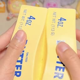 10PCS Butter Stick Squeeze Toy Slow Rising Squishy Butter Bar Brick Adults Fidget Toy Anti Stress Release Hand Relax Gift Toy