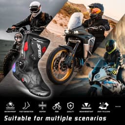 Motorcycle Boot Shoes Off-road Vehicle Riding Boots