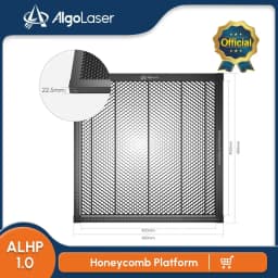 AlgoLaser Honeycomb Working Table for Laser Cutter and Engraver Machine with Aluminum Plate Compatible with All Brands Laser Kit
