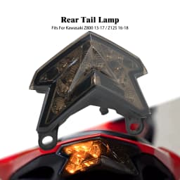 Motorcycle LED Brake Tail Light Rear Turn Signal Indicator Running Lamp For Kawasaki Z125 2013-2021 2022 ZX6R Z800 2013-2016