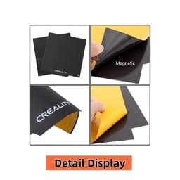 Creality Ender-3 Soft Magnetic Sticker (235*235mm), for Ender-3 V2/Ender-3/Ender-3 Pro//Ender-5/Ender-5S/Ender-5 Pro 3D Printer