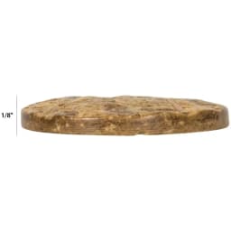 (2 pack) Beige 1 1/8" Medium 2-Hole Coconut Buttons, 2 Pieces