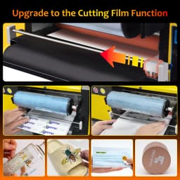 100M UV DTF AB Film Clear A Film 30CM*100M for UV DTF Printer for Transfer Metal Glass Wood Plastic Acrylic Waterproof Sticker