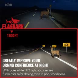 2Pcs H13/9008 80W 6500K White 24000LM IP67 LED Headlight Bulbs High Quality Chip Plug and Play High and low Beam light